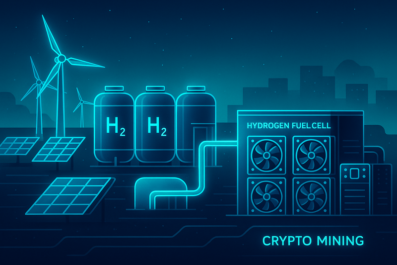 Hydrogen-Powered Mining: Science Fiction or the Next Reality for Crypto?