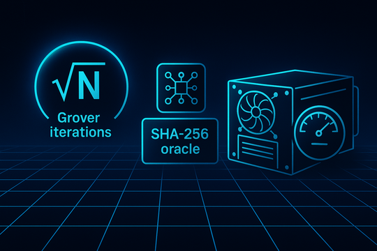 How Fast Could a Quantum Computer Mine SHA-256? (Reality Check, 2025)