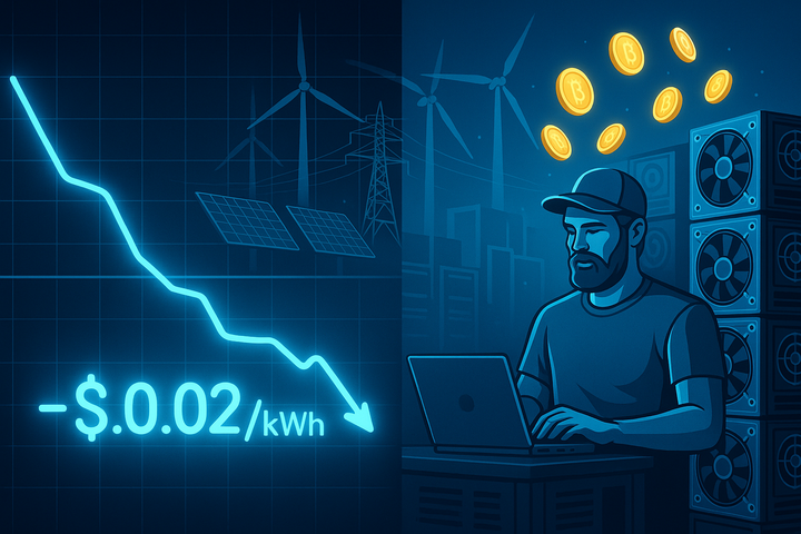 What Happens When Electricity Prices Go Negative? The Hidden Goldmine for Miners